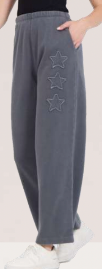 GARMENT DYE FLARE PANT