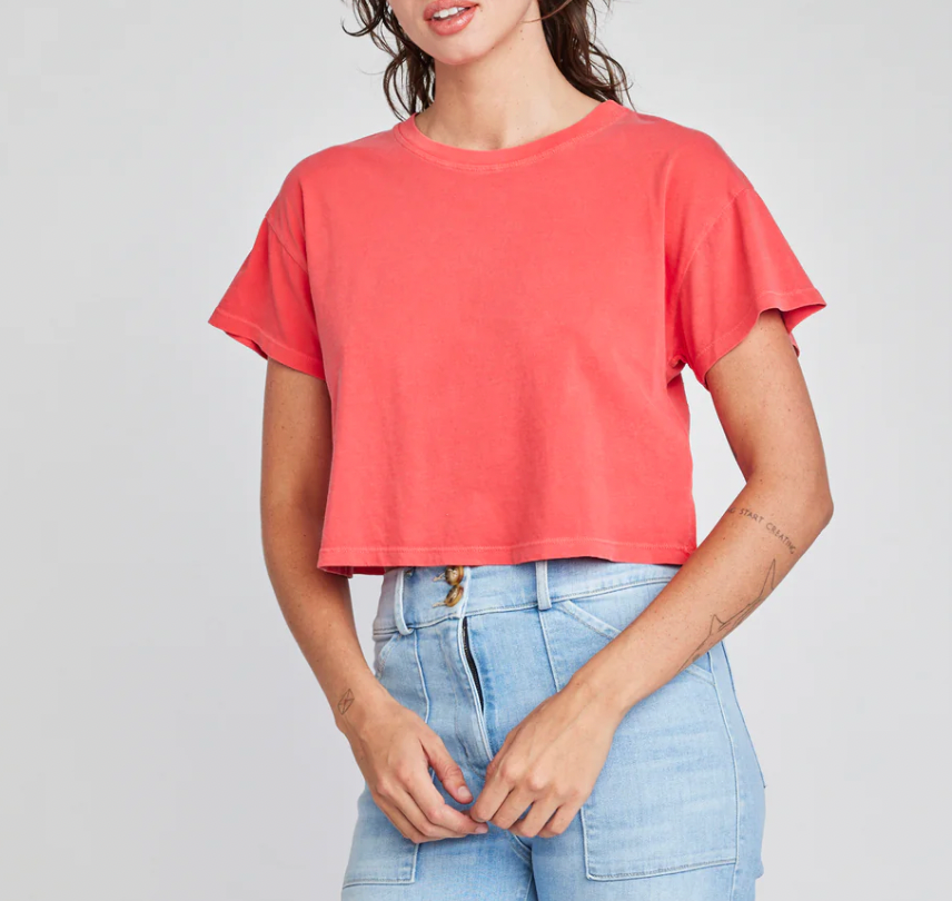 SC DREW CROP TEE