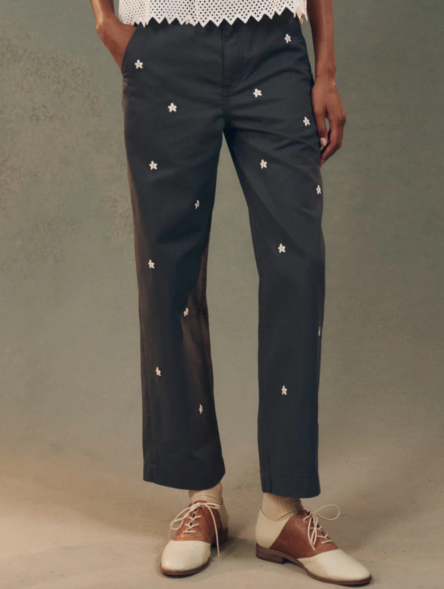 THE GARAGE PANT W/DAISY