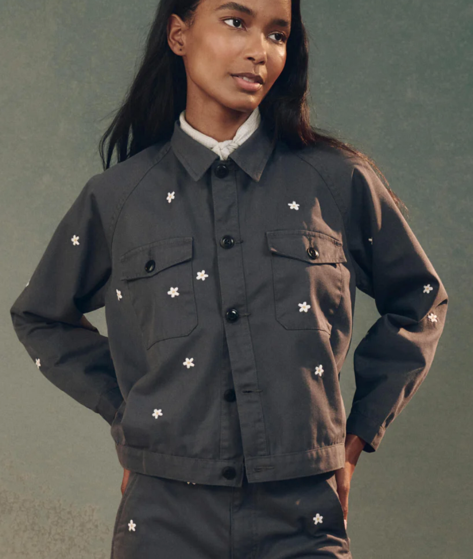 THE GARAGE JACKET W/DAISY