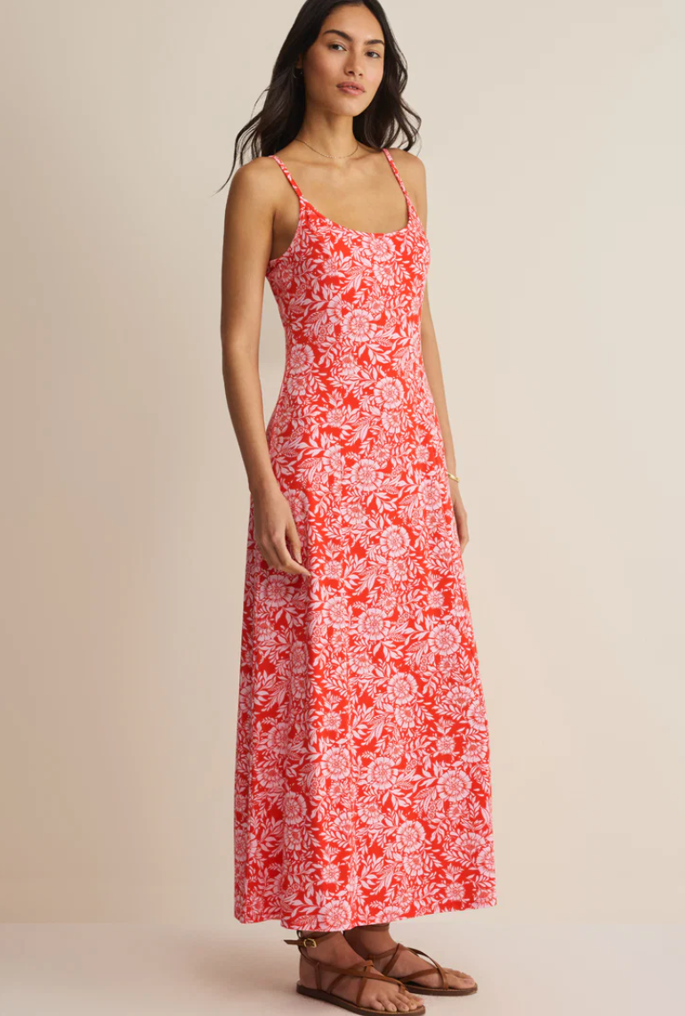 ZS CHARISMA FLORAL MIDIDRESS
