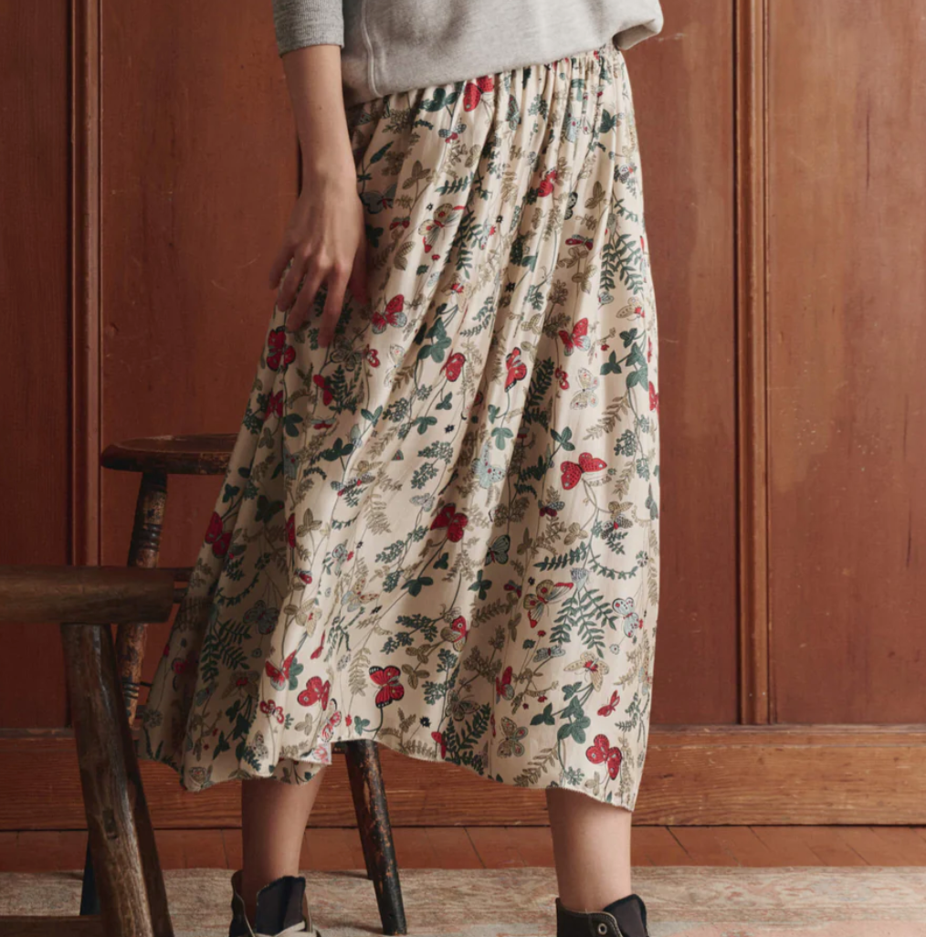 THE GREAT The Canary Skirt