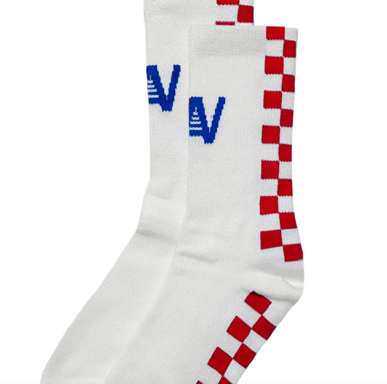 CHECK VERTICAL LOGO SOCK