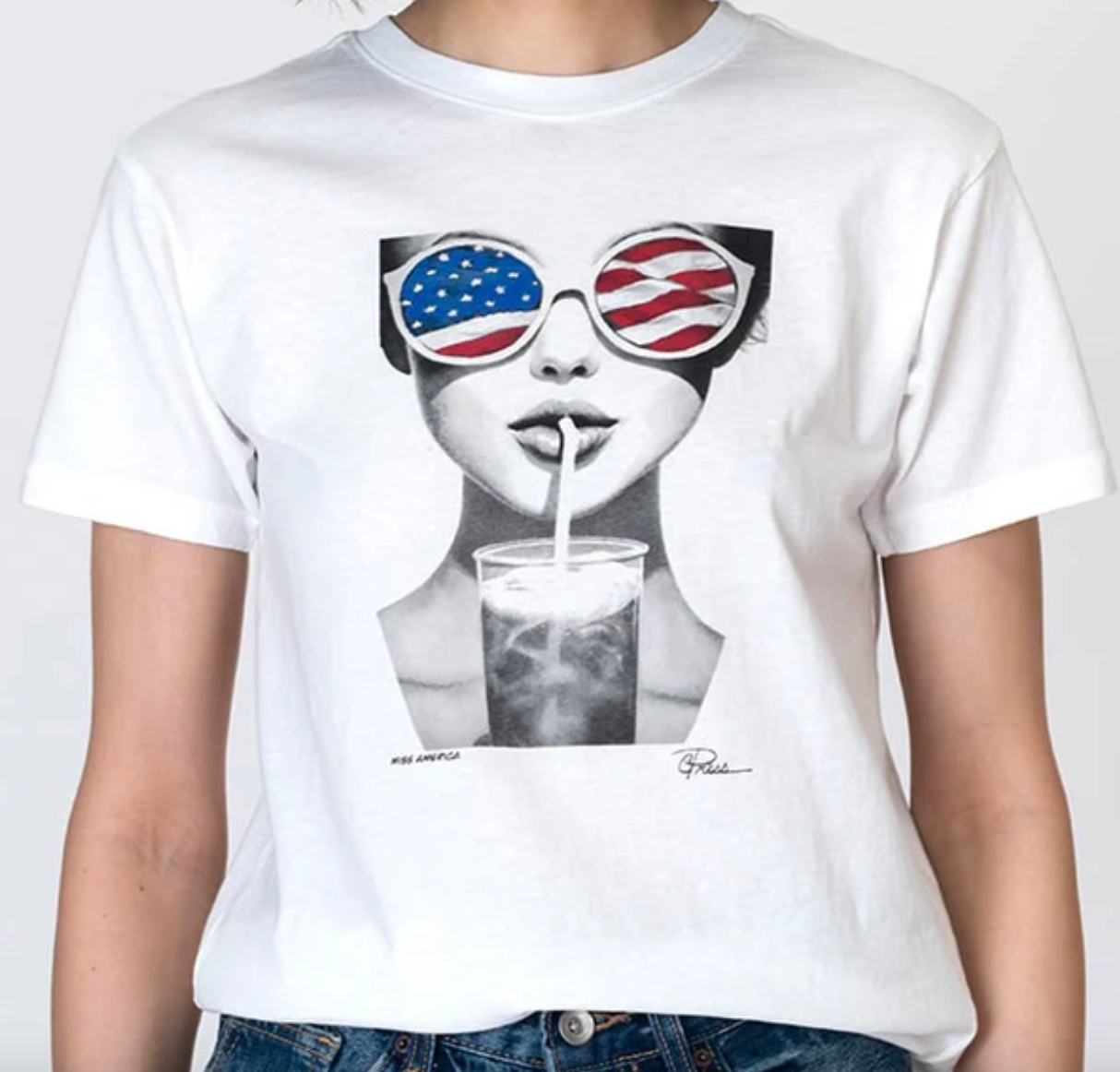 MISS AMERICA MUSHIE TEE