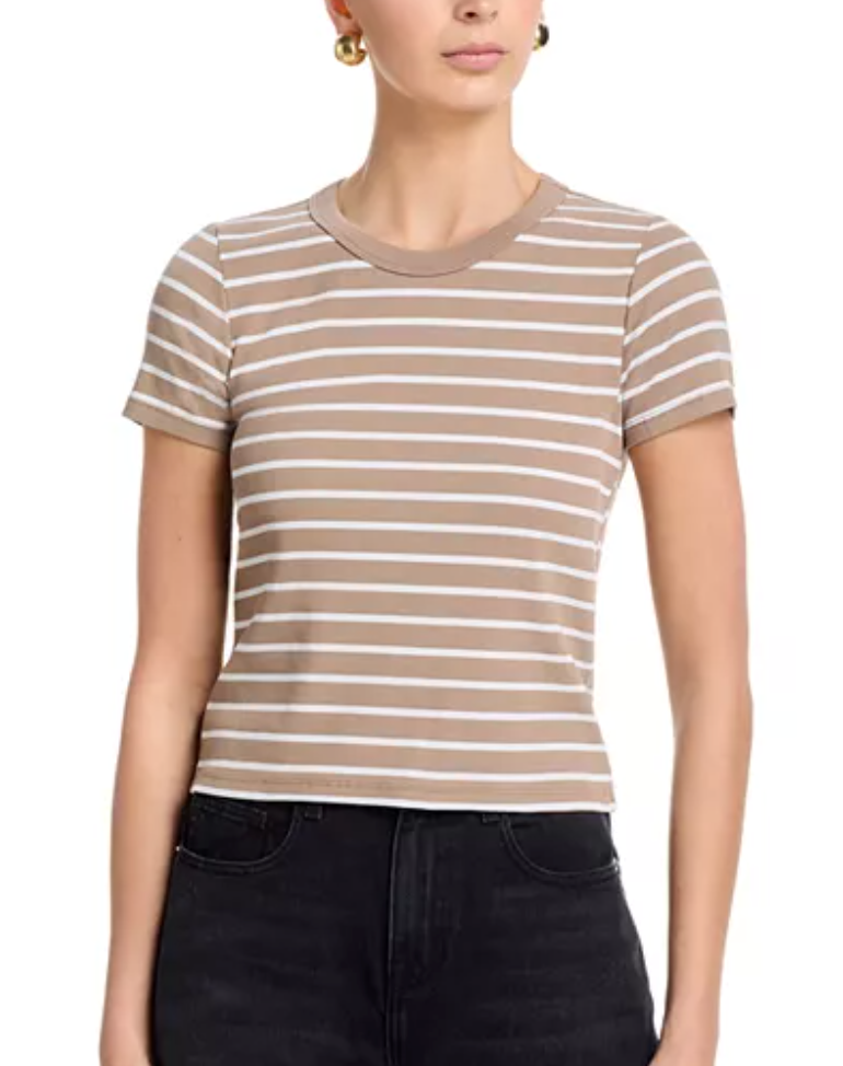 VELVET BRENDA STRIPE TEE