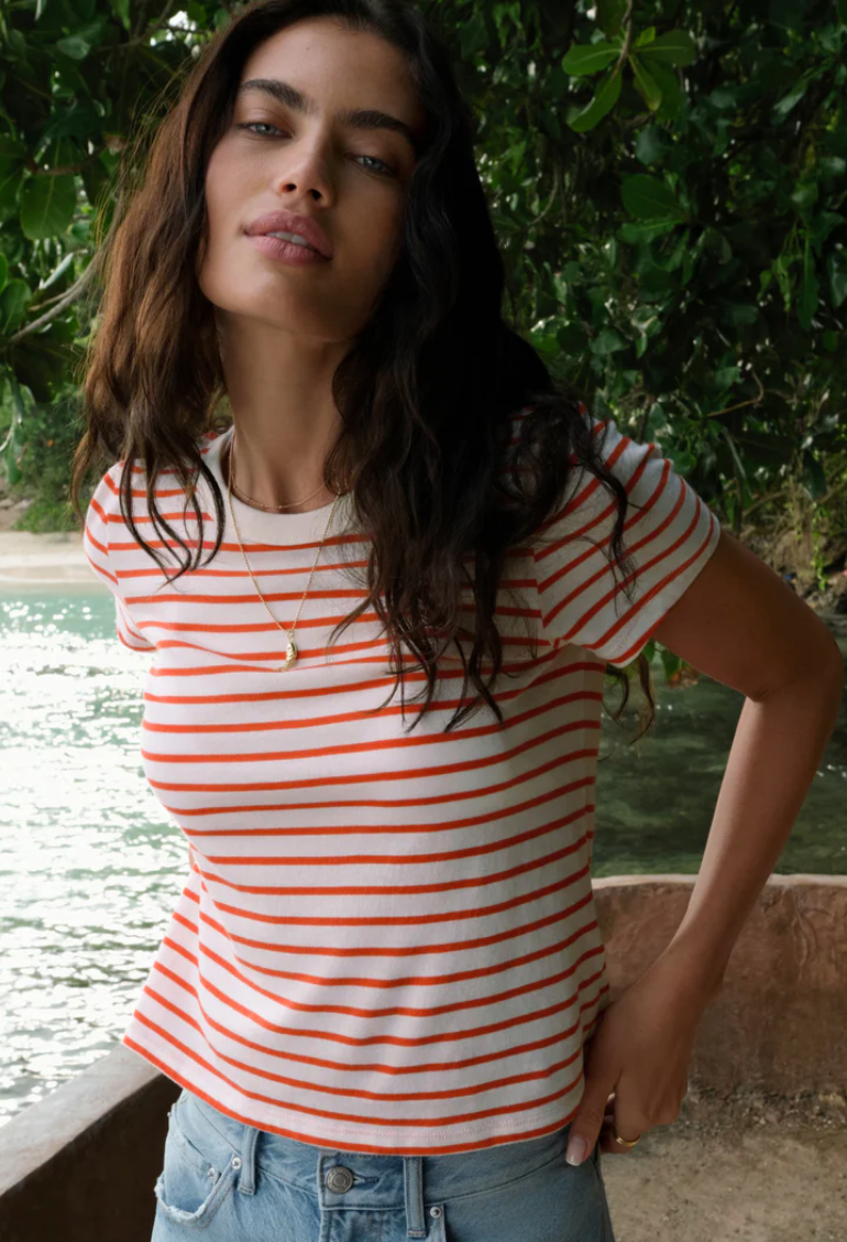 ZS JUNIE SSTRIPED TEE