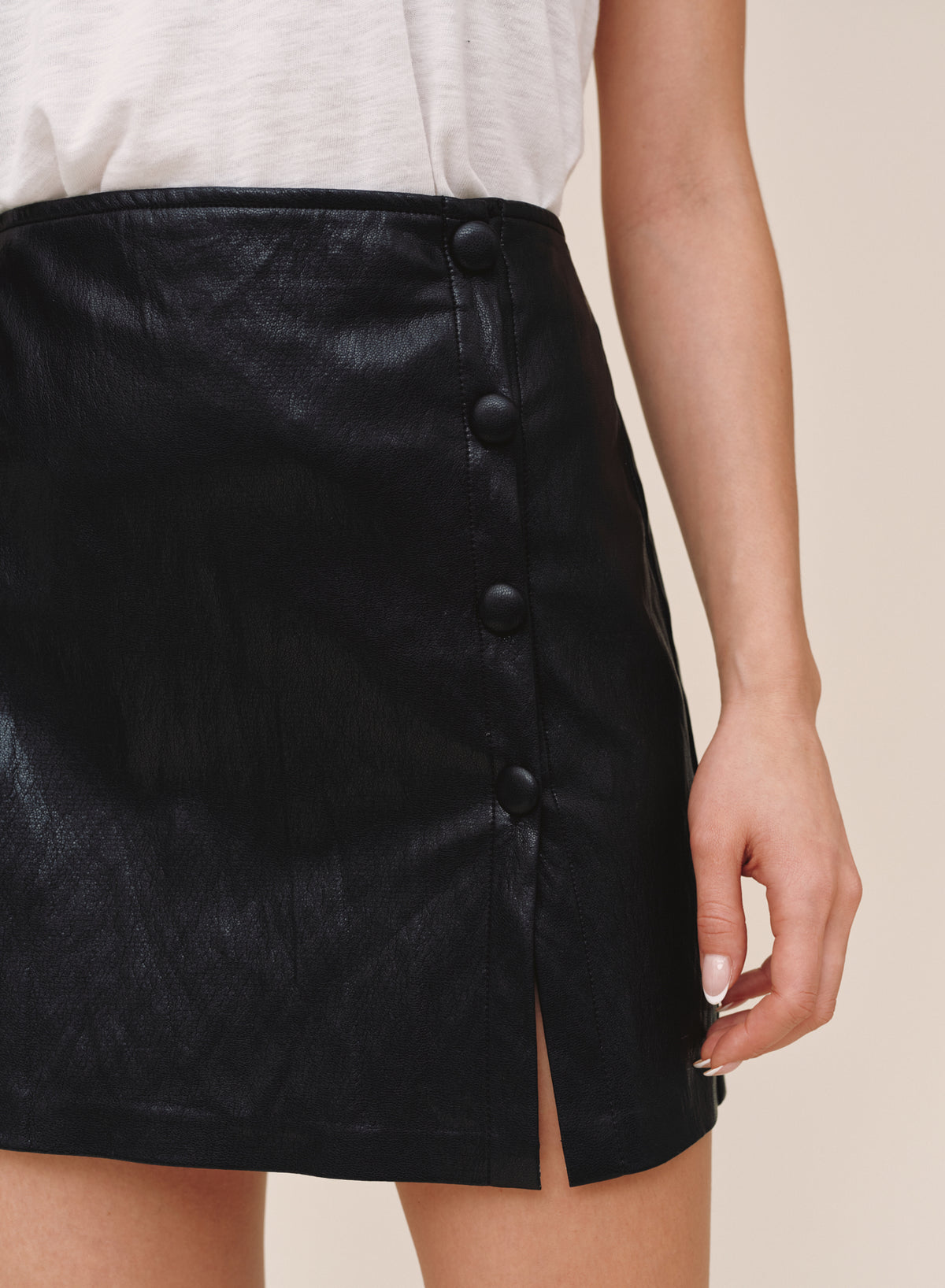B3732-K08-300 - ASYMMETRICAL WRAP SKIRT