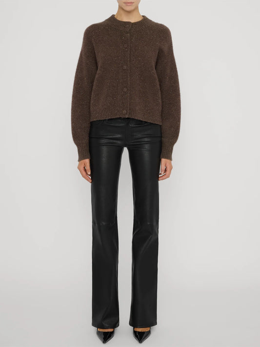 THE CASHMERE FLECK CARDI