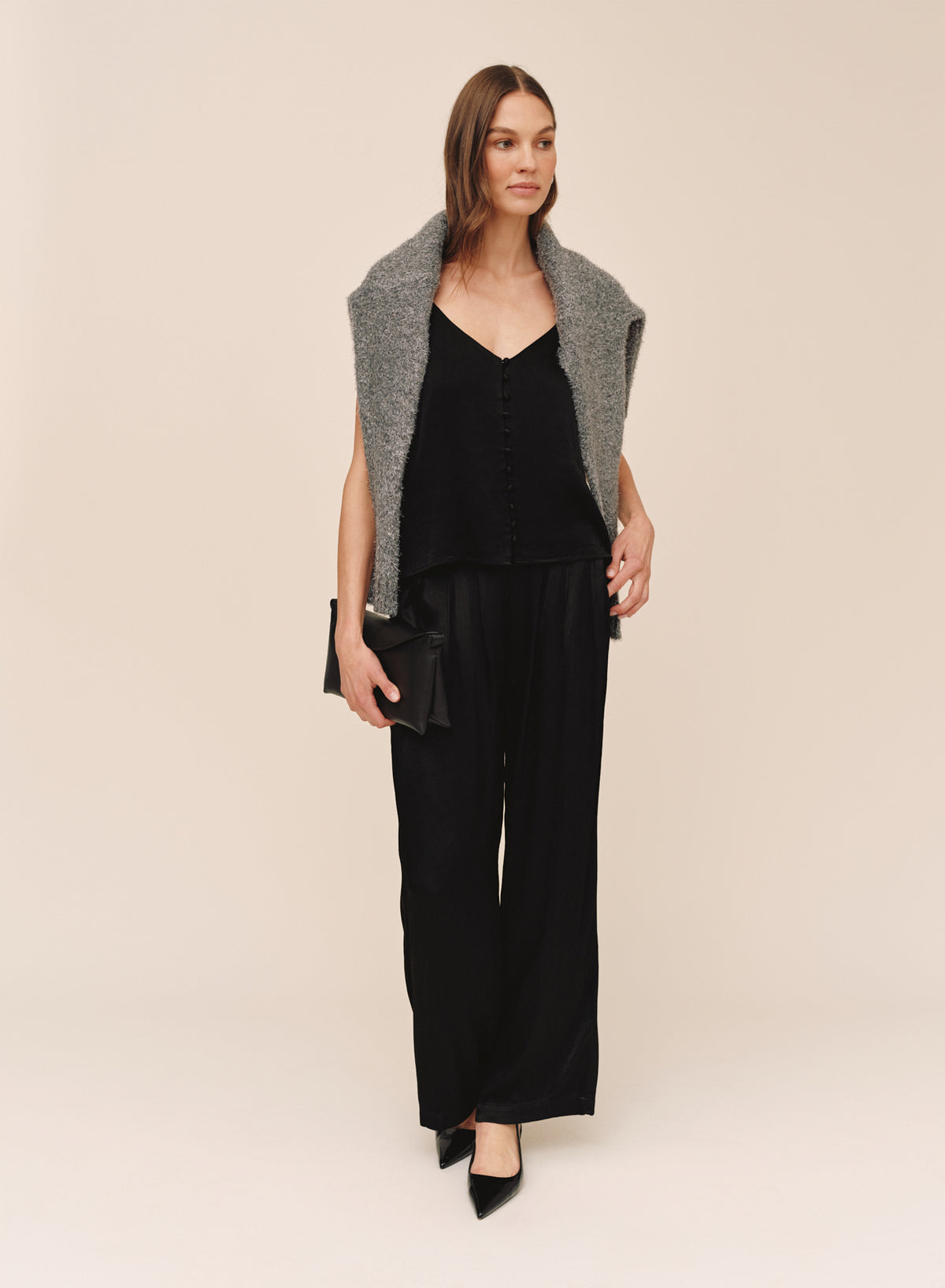 B20317-L72-302 - BUTTON FRONT CAMISOLE