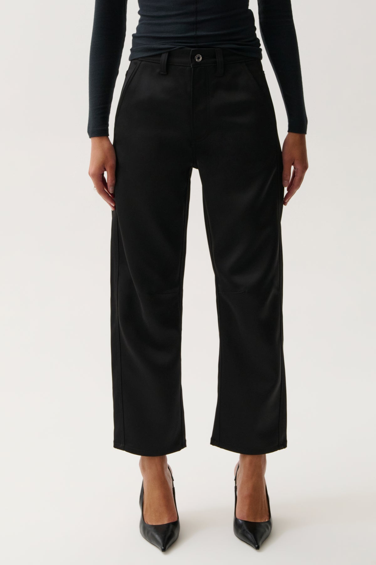 BLACK SATEEN