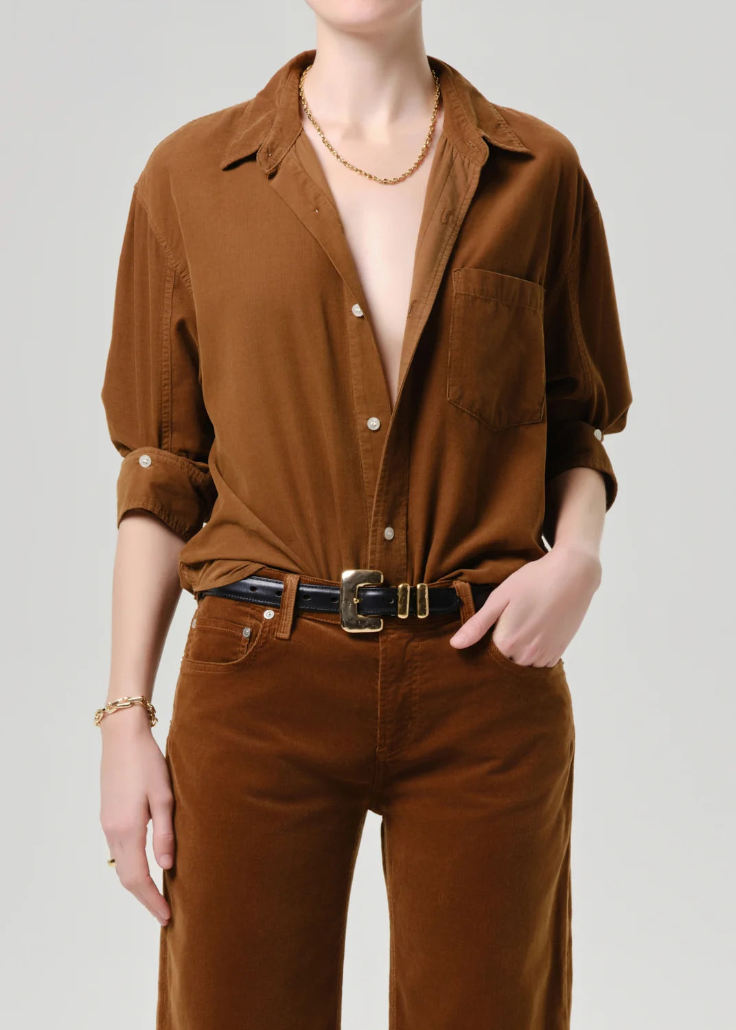 Kayla Baby Corduroy Shirt