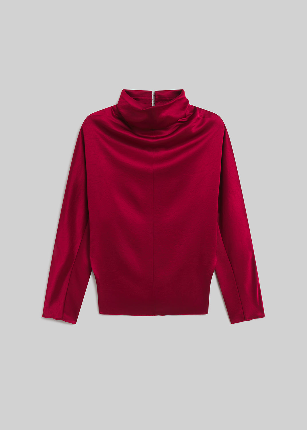 Ilaria Draped Top in Apertivo - flat
