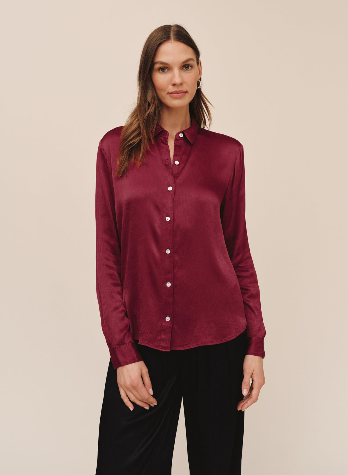 B20310-L72-302 - LON SLEEVE CLEAN BUTTON DOWN SHIRT