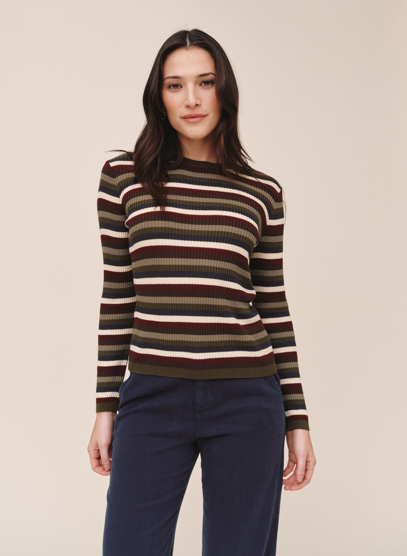 B20252-M23-304 - LONG SLEEVE CREW TEE