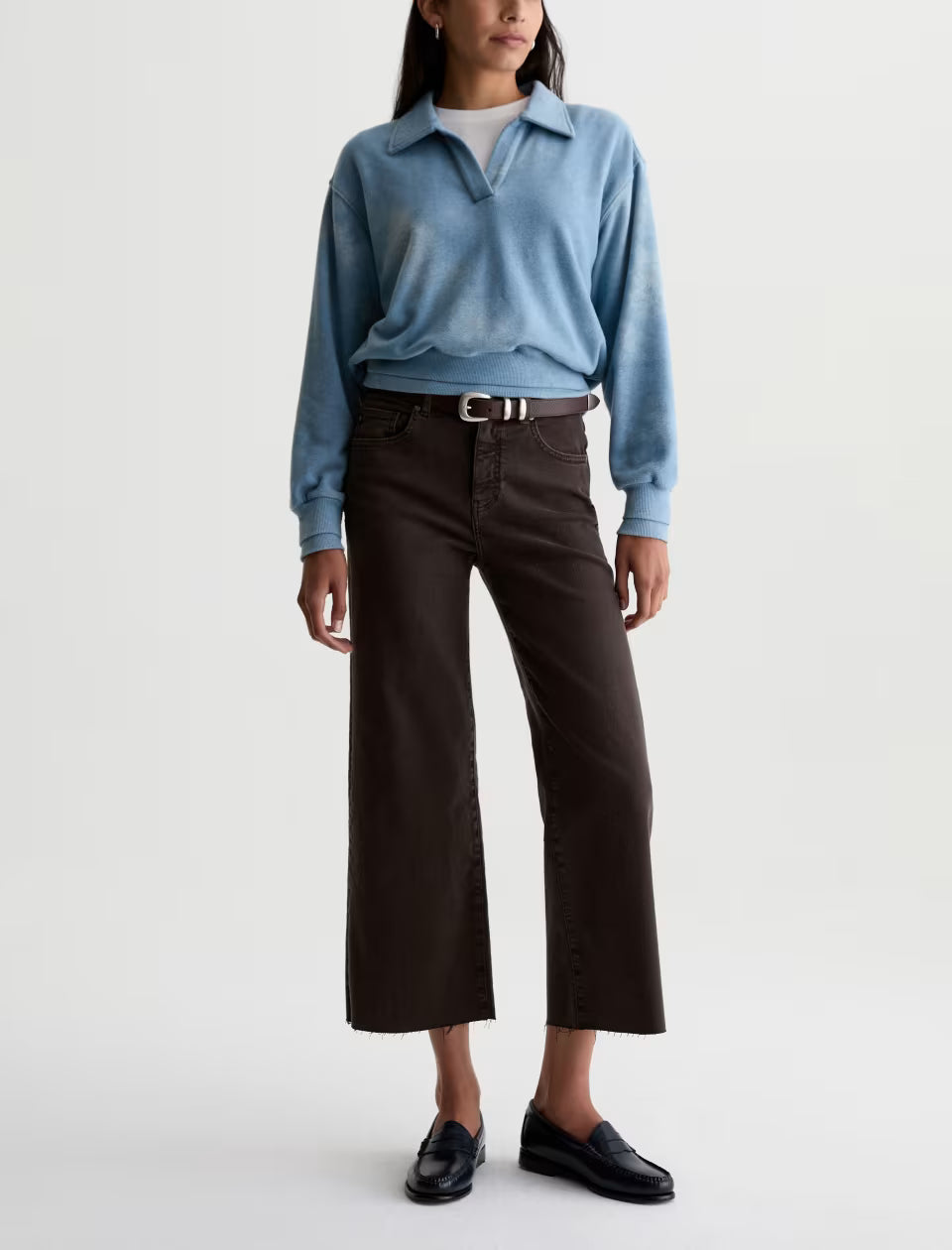 Saige Wide Leg Crop Jean