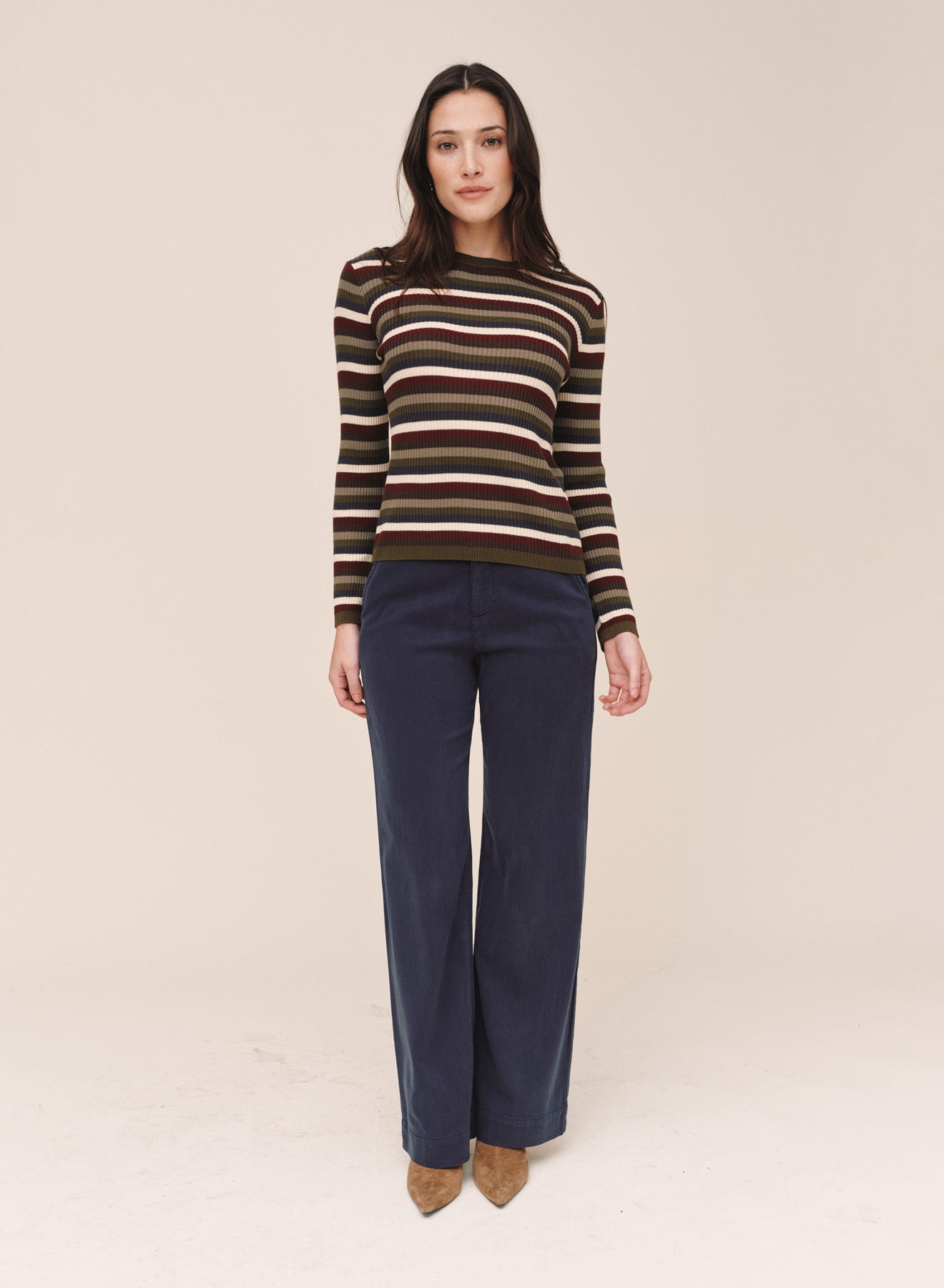 B20252-M23-304 - LONG SLEEVE CREW TEE