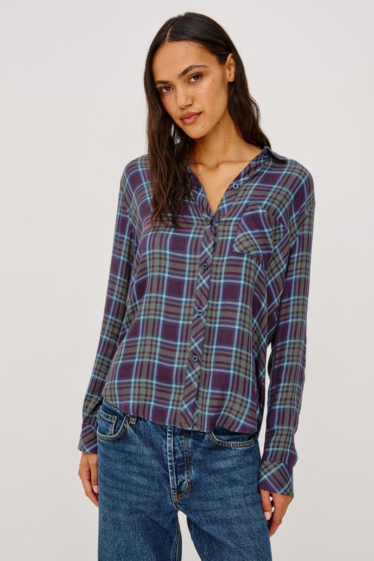 Rails Hunter Shirt in Blackberry Sage Ice