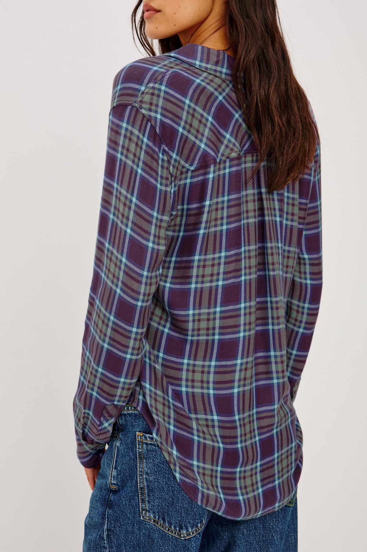 Rails Hunter Shirt in Blackberry Sage Ice