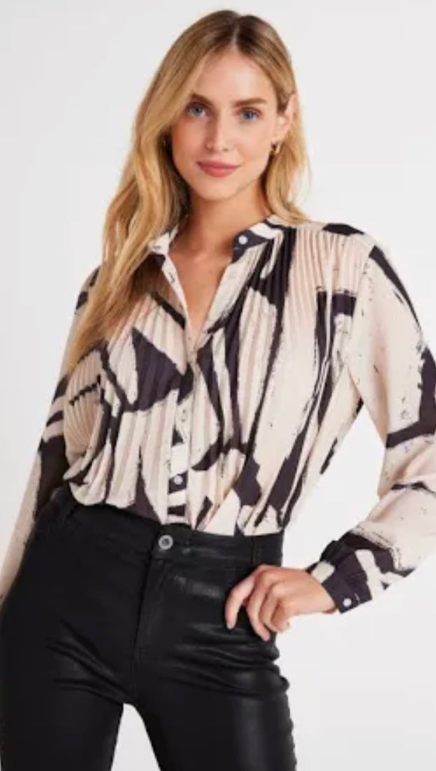 BD PLEATED BODICE SHIRT