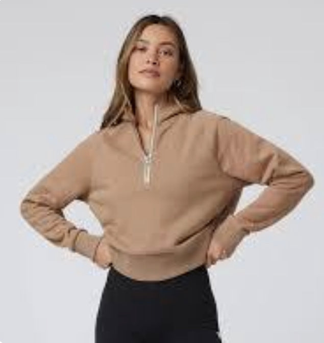 VUORI RESTORE HALF ZIP HOODIE