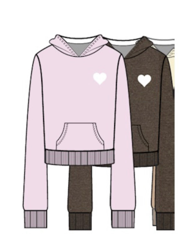 HEART HOODIE