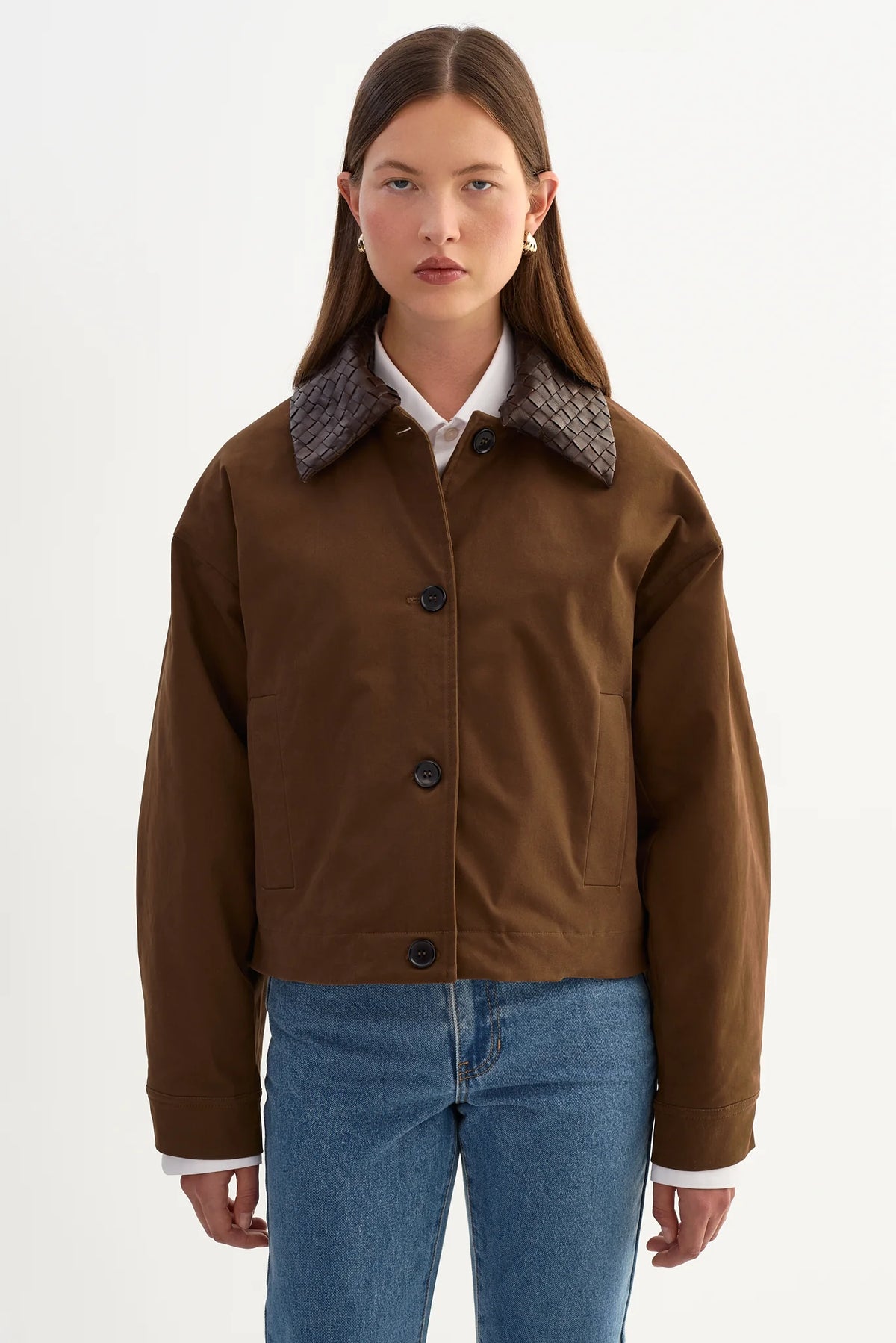 LOREN Cropped Barn Jacket