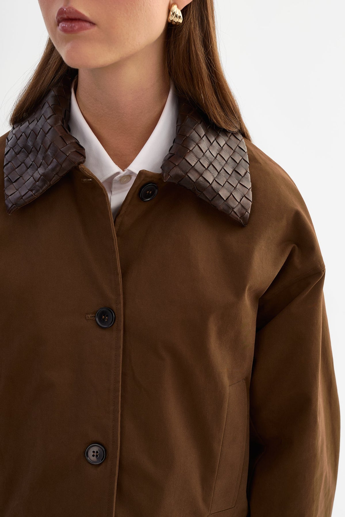 LOREN Cropped Barn Jacket