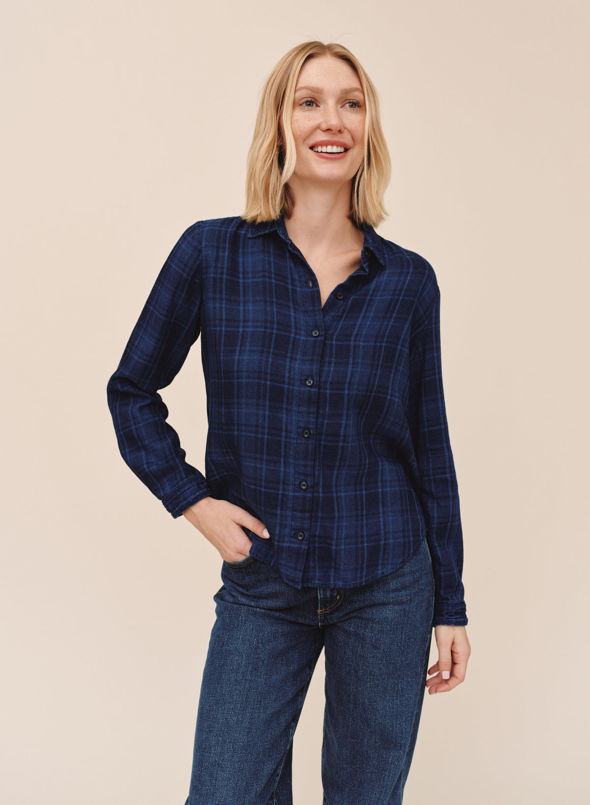 B20300-L80-007 - EMBROIDERED LONG SLEEVE SHIRT