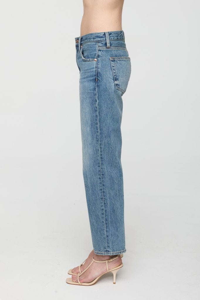 ISSA ANKLE MID RISE RELAXED ANKLE STRAIGHT