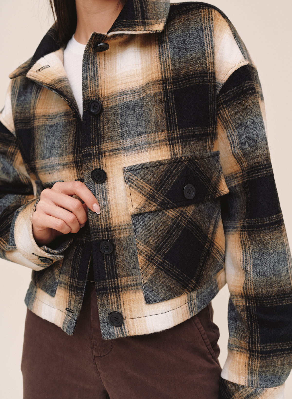 B20211-M37-300 - FLAP POCKET JACKET