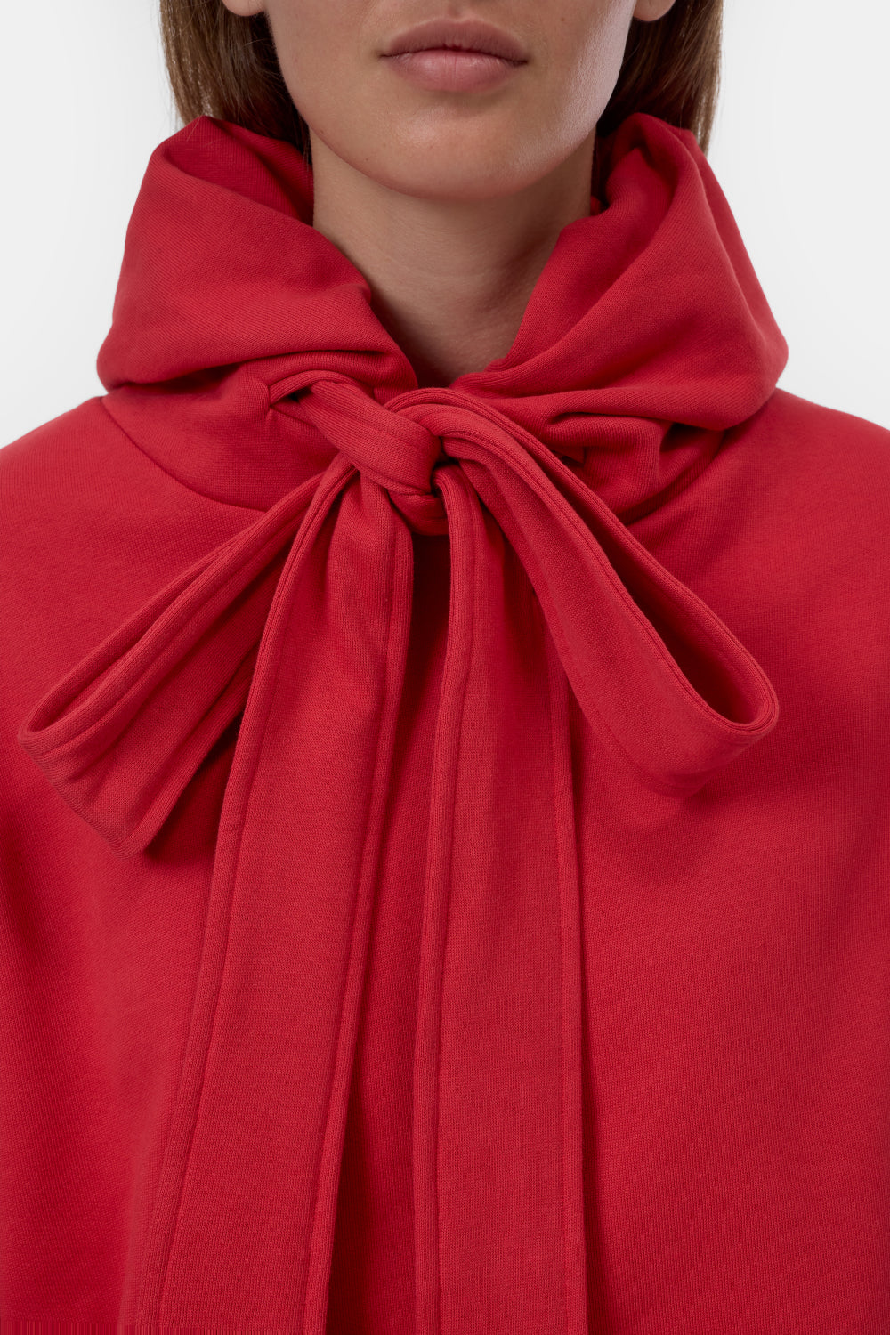 Bow tie hoodie