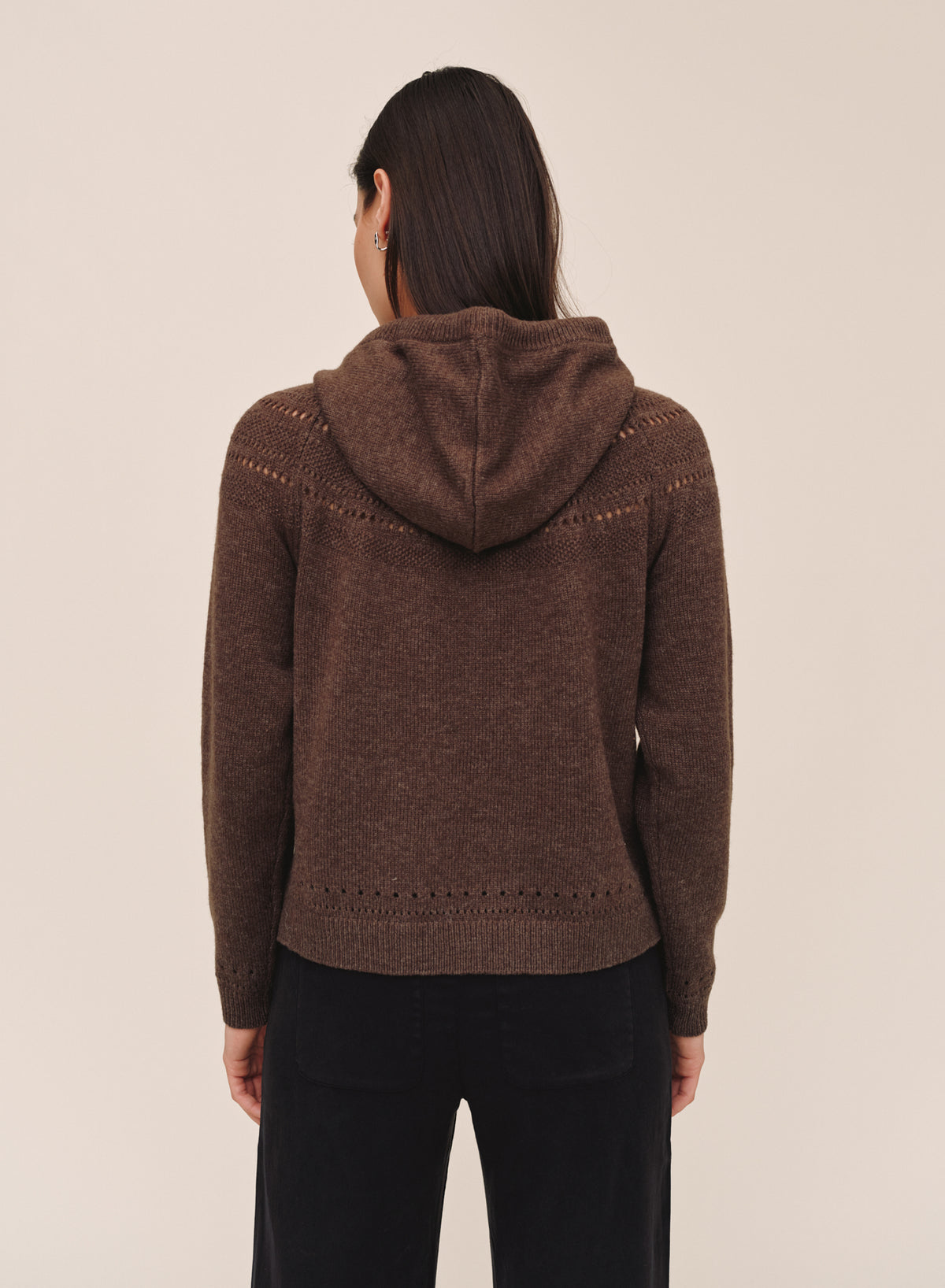 B20258-M27-304 - POINTELLE FAIRISLE HOODIE