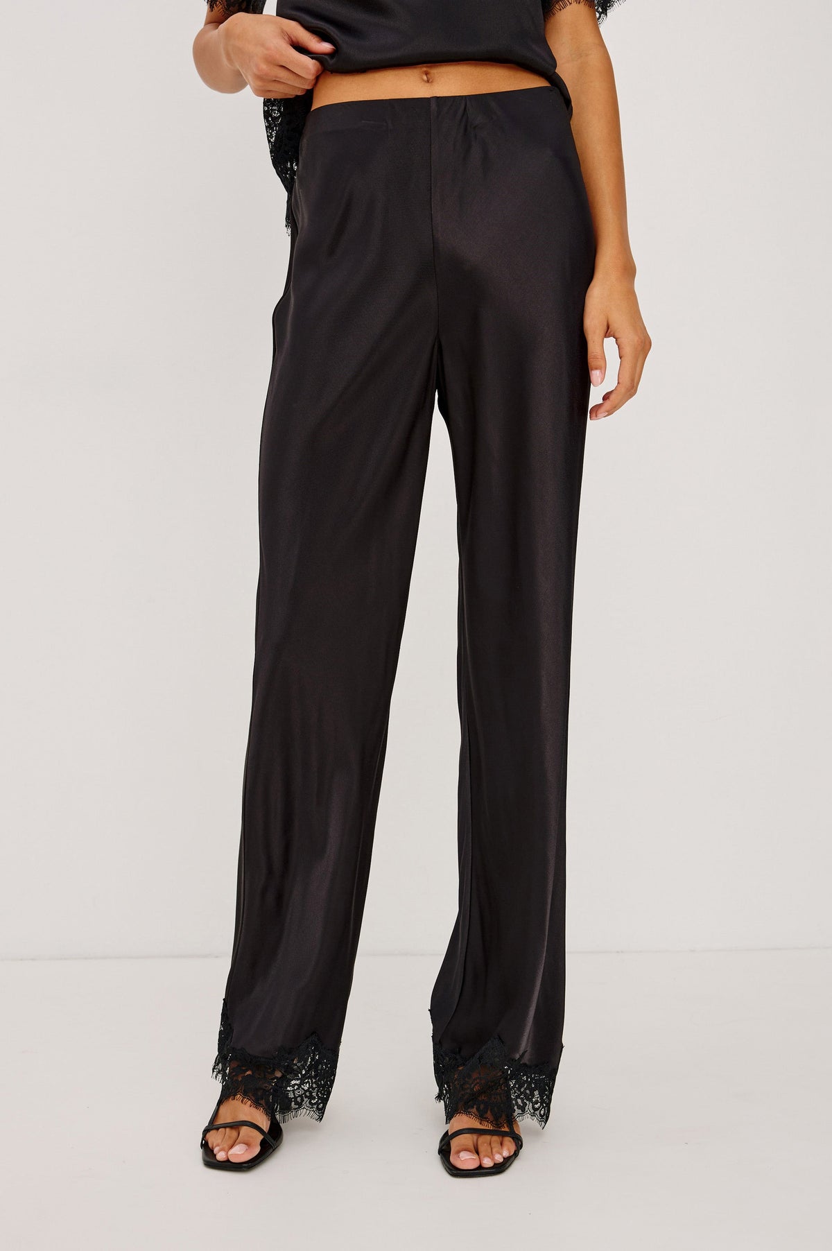 Rails Silvi Pant with Lace in Black