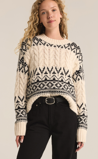 ZS GARDEN FAIRISLE SWEATER