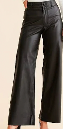 ZS RILYNN FAUX LEATHER PANT