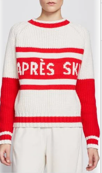 CREW NECK SWEATER APRES SKI