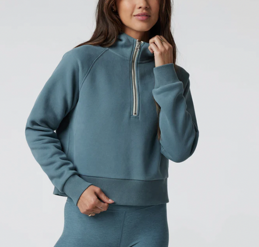 VUORI RESTORE HALF ZIP HOODIE