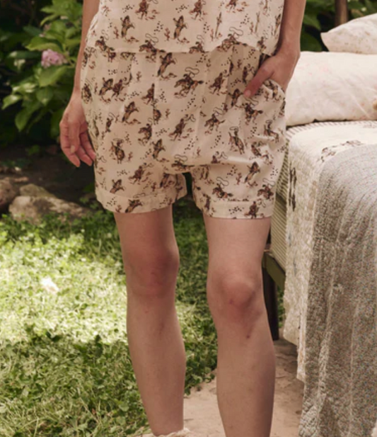 THE SQUARE PAJAMA SHORT