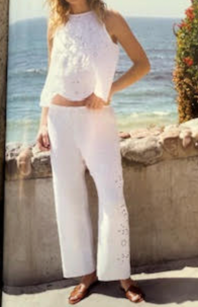BD SIDE EMBROIDERED BEACH PANT