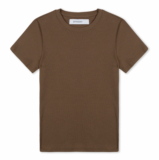 SPRWMN Rib Baby Tee
