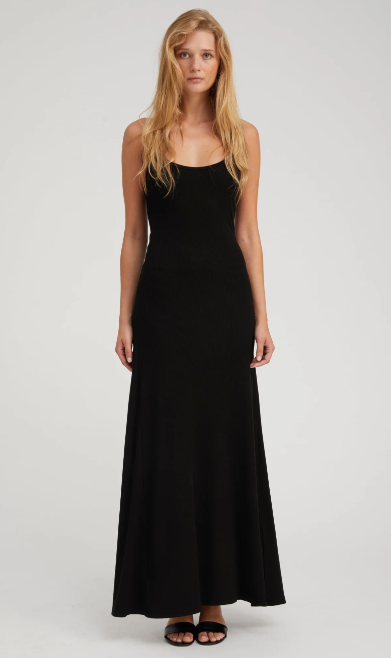 SPRWN RIB MAXI TANK DRESS
