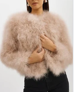 LM DEORA FEATHER JACKET