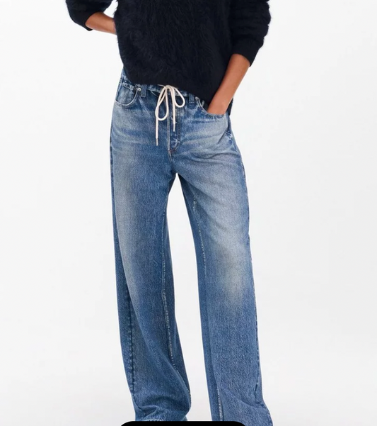 R&A MIRAMAR DRAWSTRING WIDELEG