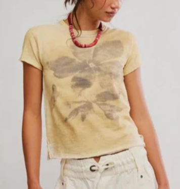 FP WALL FLOWER TEE COMBO