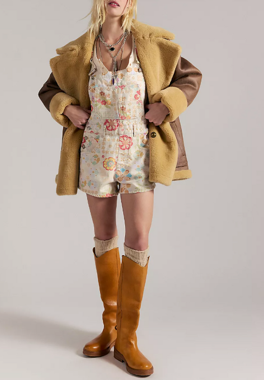 FP ZIGGY PRINTED SHORTALLS