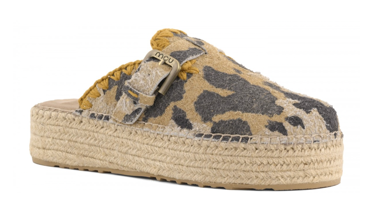 JUTE CLOG CAMO PRINT