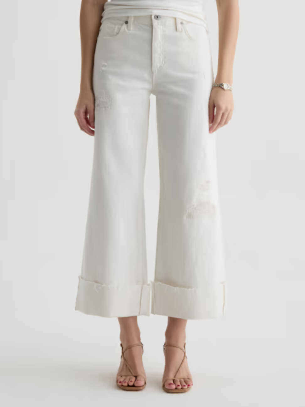 AG SAIGE WIDE LEG CROP