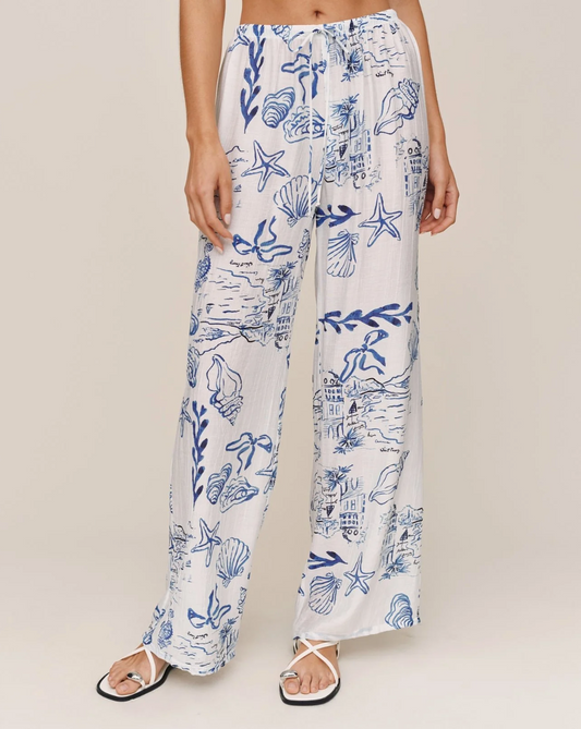 Wide Leg Beach Pant