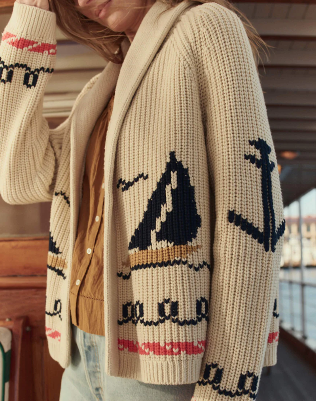 The Sailboat Lodge Cardigan