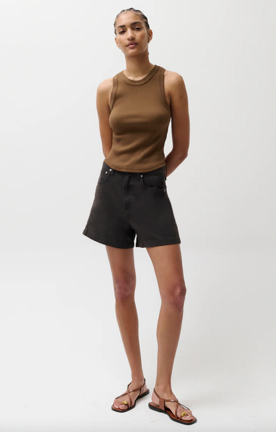 Kimora High Rise Linen Short